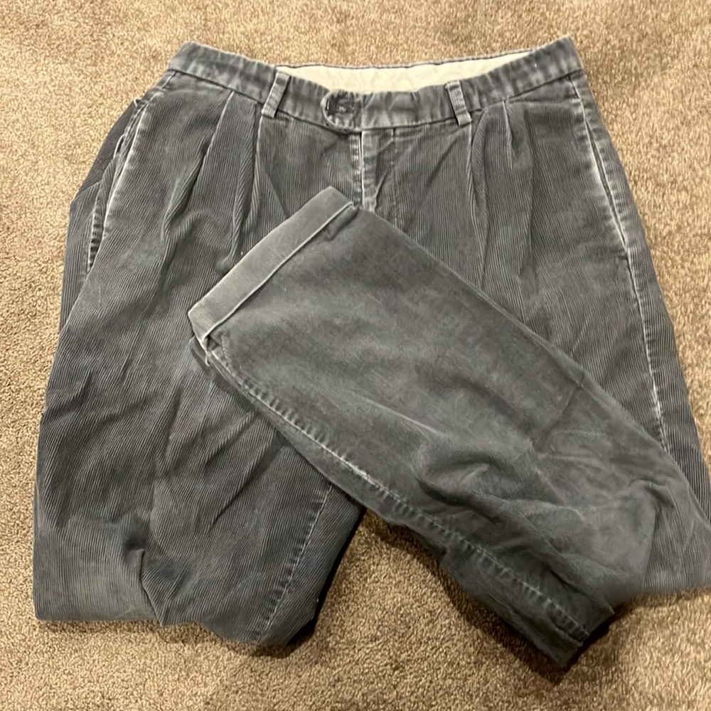 Dockers pleated front corduroys